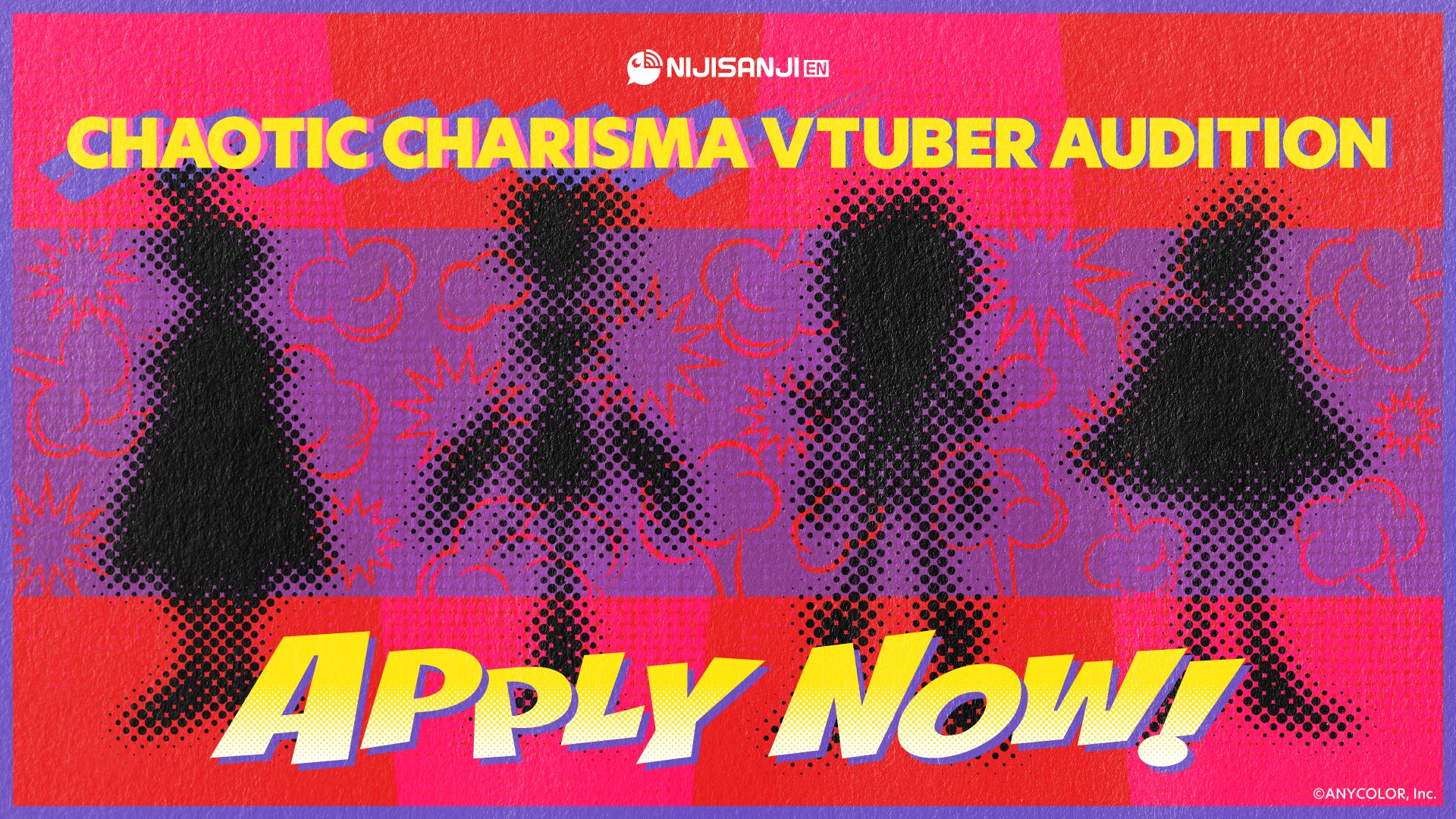 NIJISANJI EN launches new “Chaotic Charisma VTuber Audition
